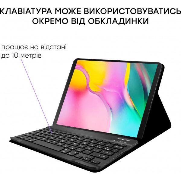 Airon Premium для Samsung Galaxy Tab A 10.1" (SM-T510 / SM-T515) 2019 с Bluetooth клавиатурой Black (5959) - фото 5