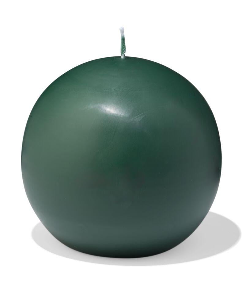 Свеча шар Bolsius 145 мм Dark Green