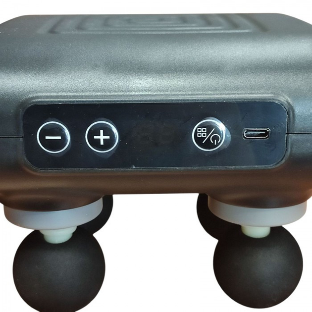 Перкусійний масажер для спини та шиї з 4 масажними головками (FZ-668) - фото 4 Перкусійний масажер для спини та шиї з 4 масажними головками (FZ-668) - фото 4