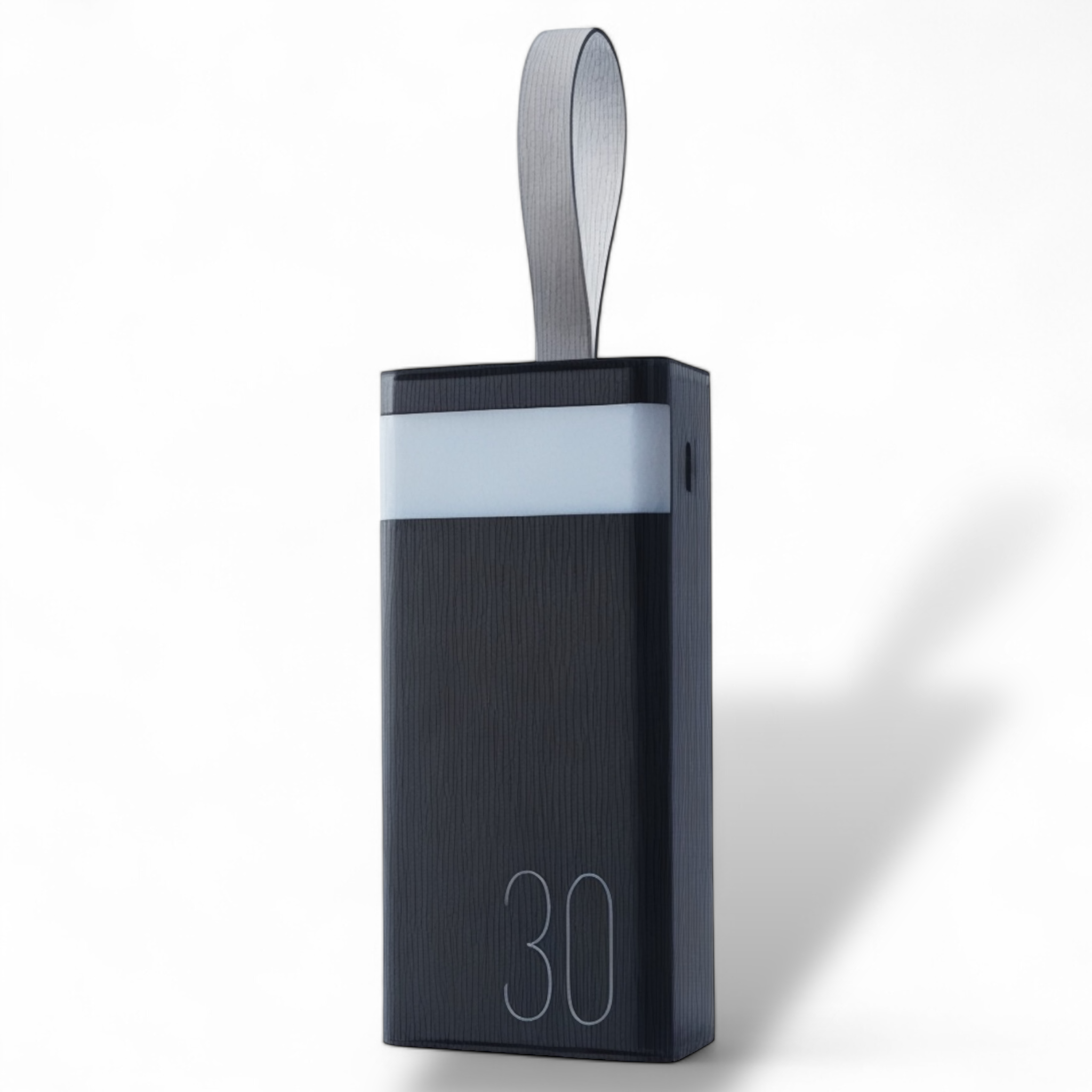 Повербанк Remax с фонариком и быстрой зарядкой 30000 mAh Черный (23900722)