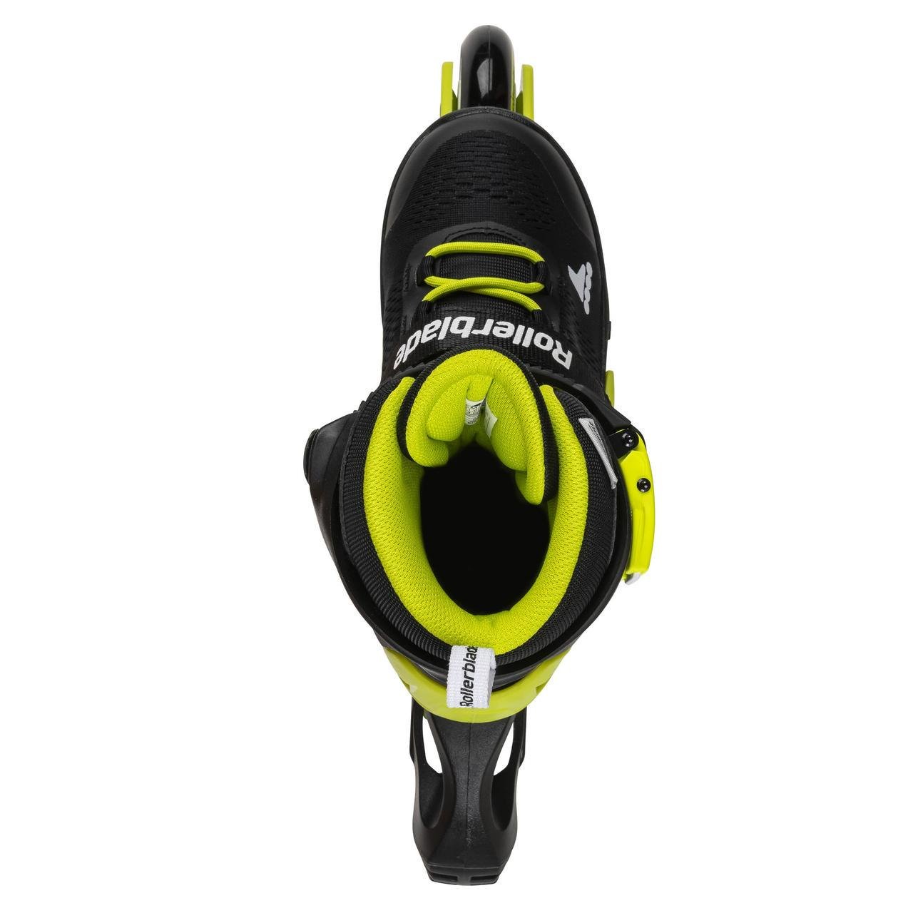 Ролики дитячі Rollerblade Microblade Neon Yellow 2021 28/32 Чорний/Жовтий - фото 5