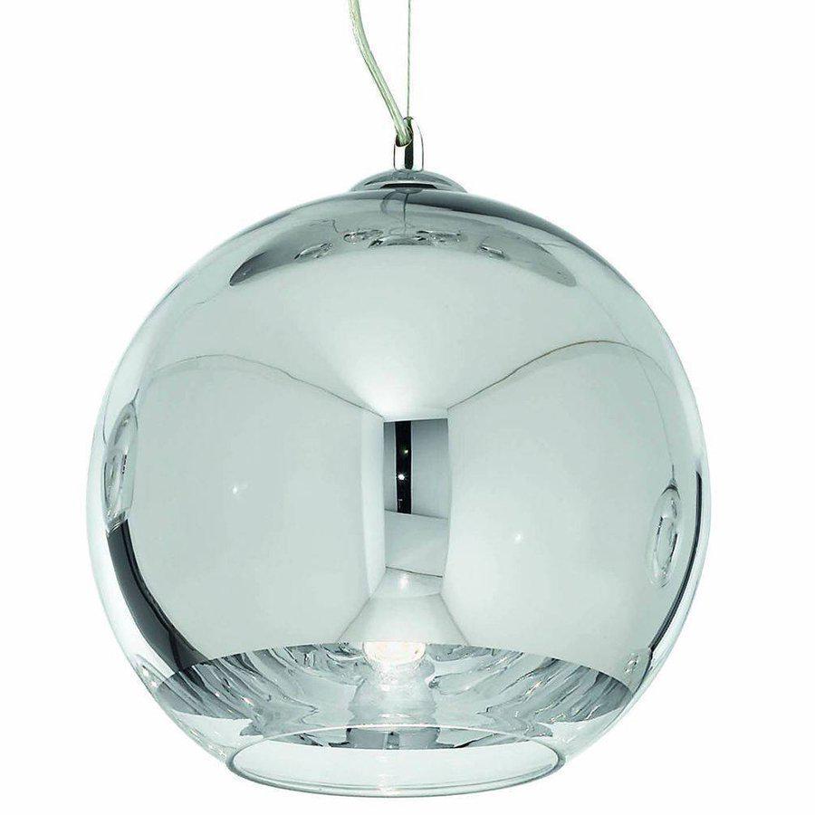 Лампа подвесная Ideal Lux DISCOVERY CROMO SP1 20 см Хром (59631) - фото 2 Лампа подвесная Ideal Lux DISCOVERY CROMO SP1 20 см Хром (59631) - фото 2