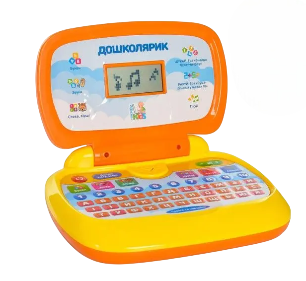 Учебный ноутбук дошколярик Limo Toy SK 0022 на украинском языке (2351353753)