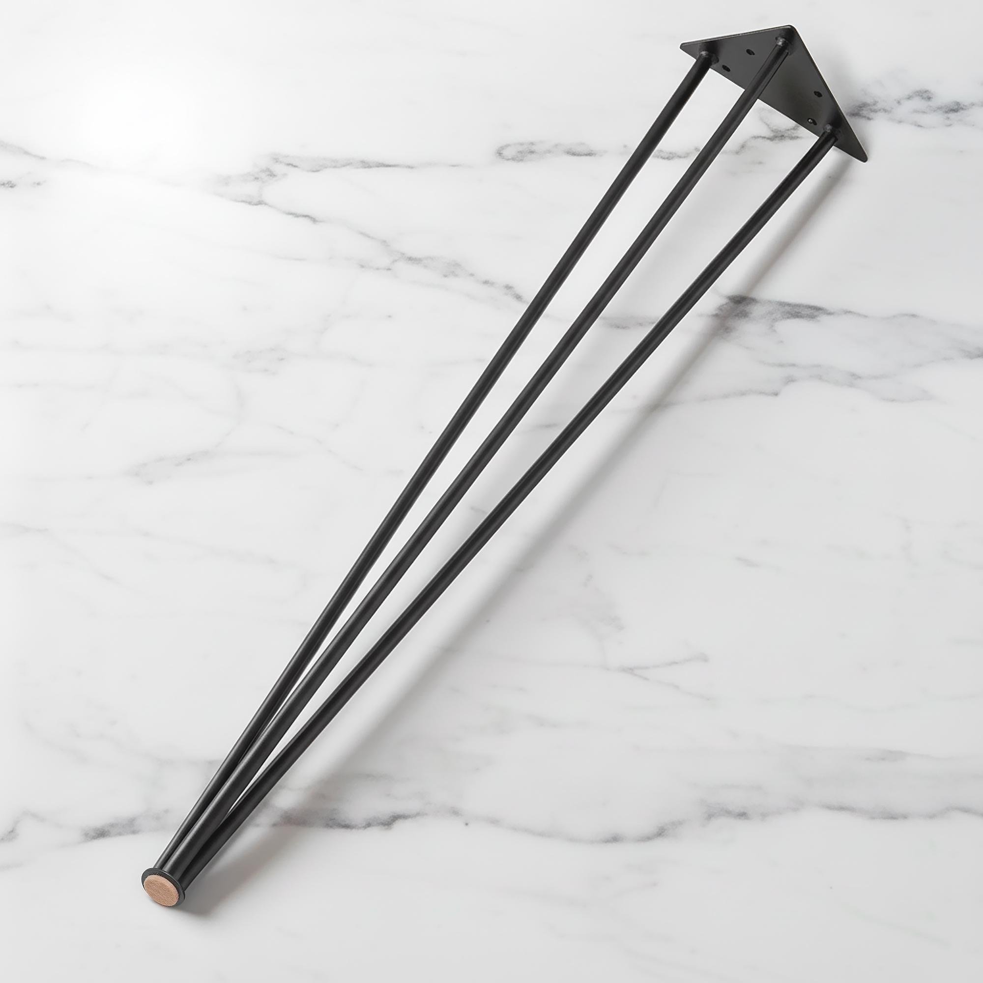 Ножка-шпилька для стола из металла 730 мм Черный (1112) Ножка-шпилька для стола из металла 730 мм Черный (1112)