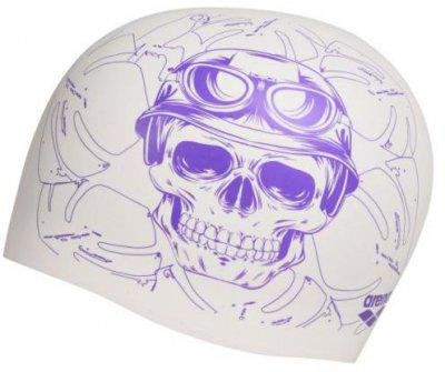 Шапка для плавания Arena REVERSIBLE CAP Unisex OSFM Белый (3468336732069)