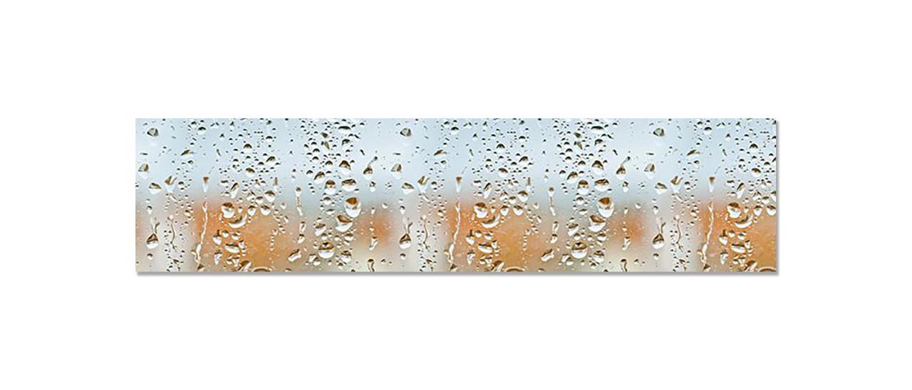 Наклейка виниловая на кухню Zatarga Мокрое стекло 600х2500 мм (1283915872)