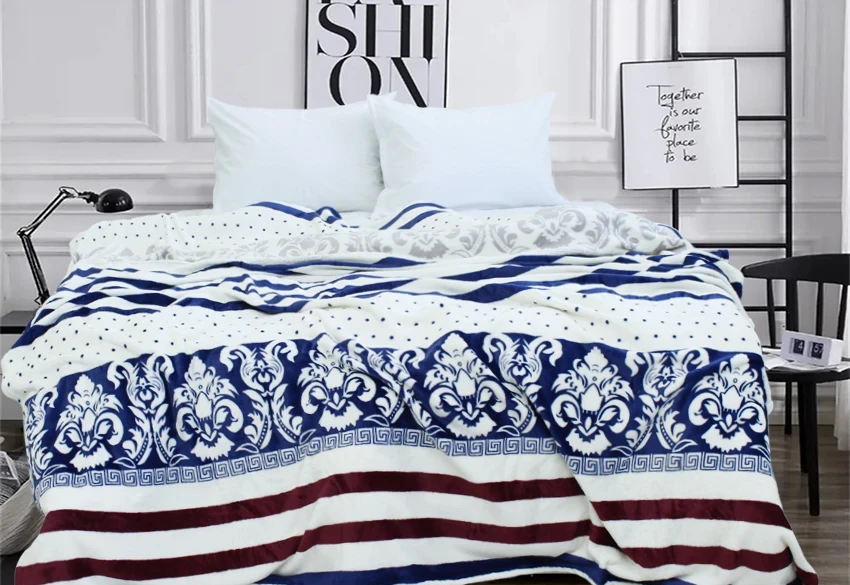 Плед велсофт TAG Tekstil JH-VL013 200x220 см (1795)