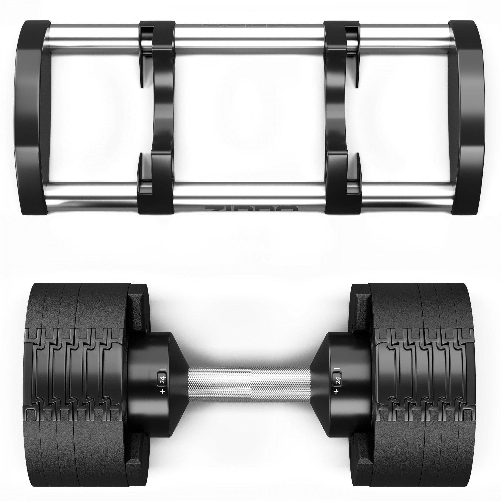 Гантель Zipro з регульованим навантаженням кругла 24 кг (441102) - фото 2 Гантель Zipro з регульованим навантаженням кругла 24 кг (441102) - фото 2