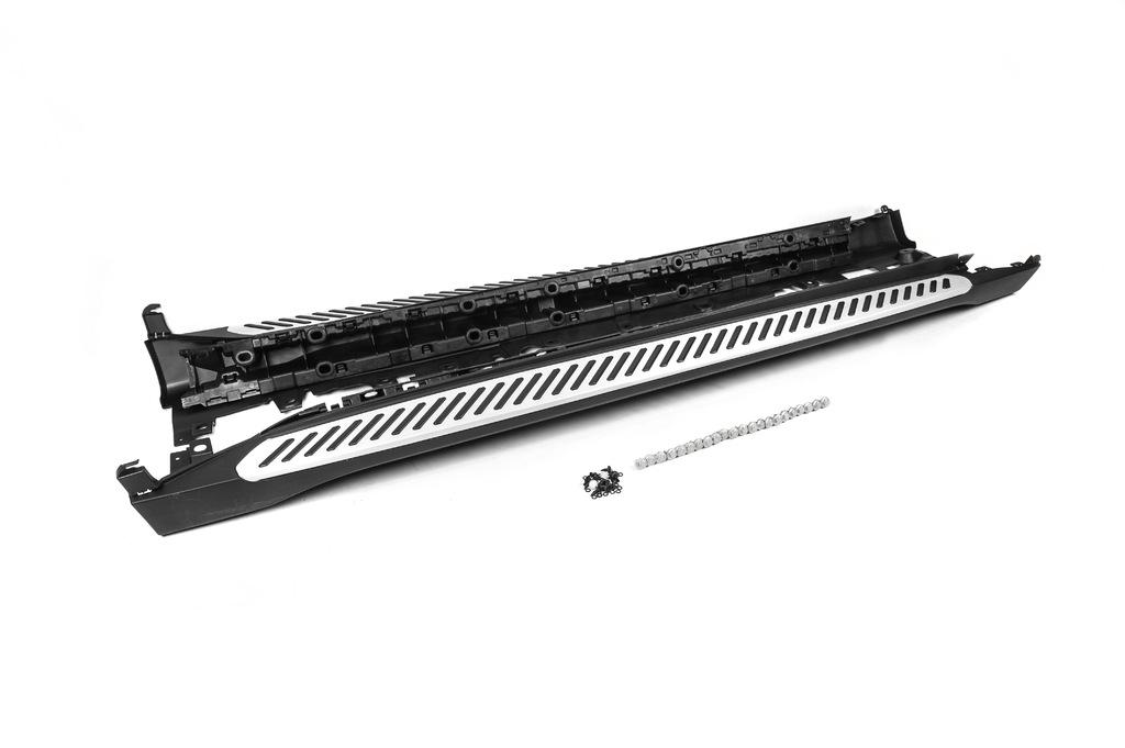 Боковые подножки Cixtai для BMW X6 F-16 2014-2019 гг. алюминий/пластик
