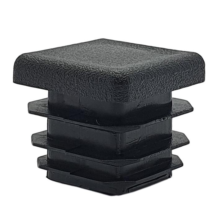 Заглушка пластиковая квадратная для профильной трубы 100 шт. 20х20 мм (1-08)