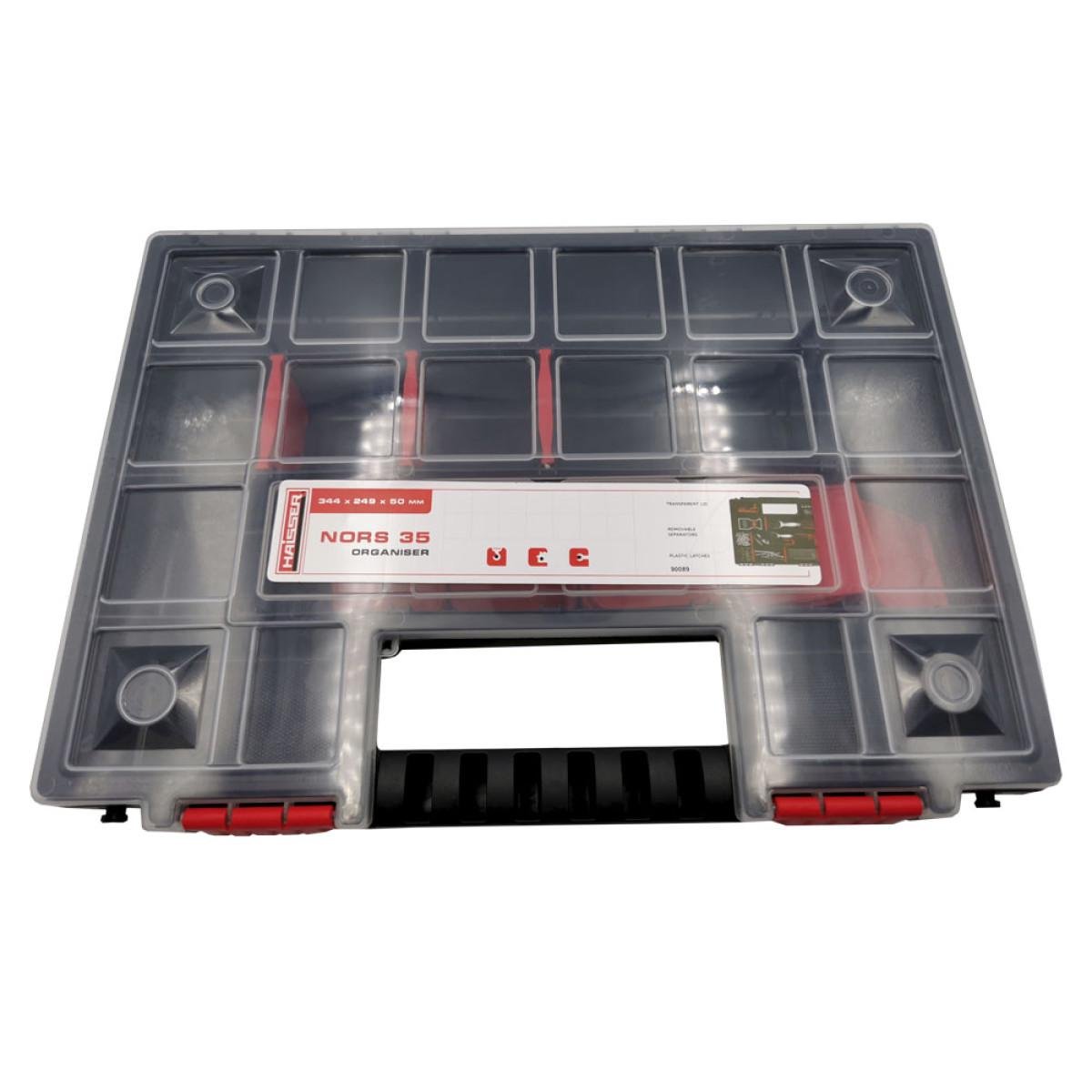 Органайзер Haisser для інструменту та самонарізів 344х249х50 мм (8506)