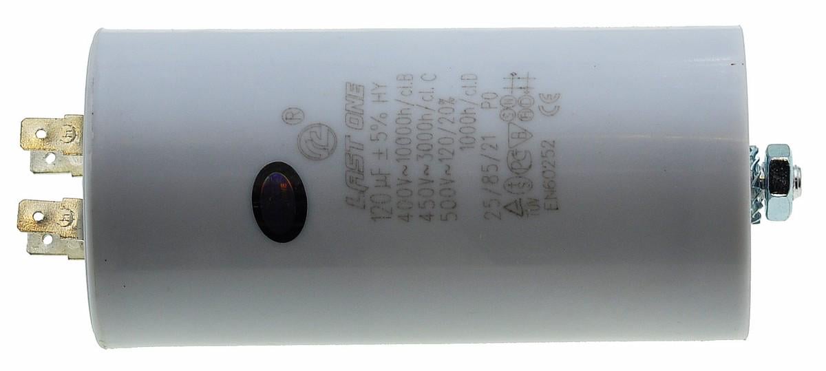 Конденсатор рабочий Last One 120мкф 450V D59 H122 (кон024)