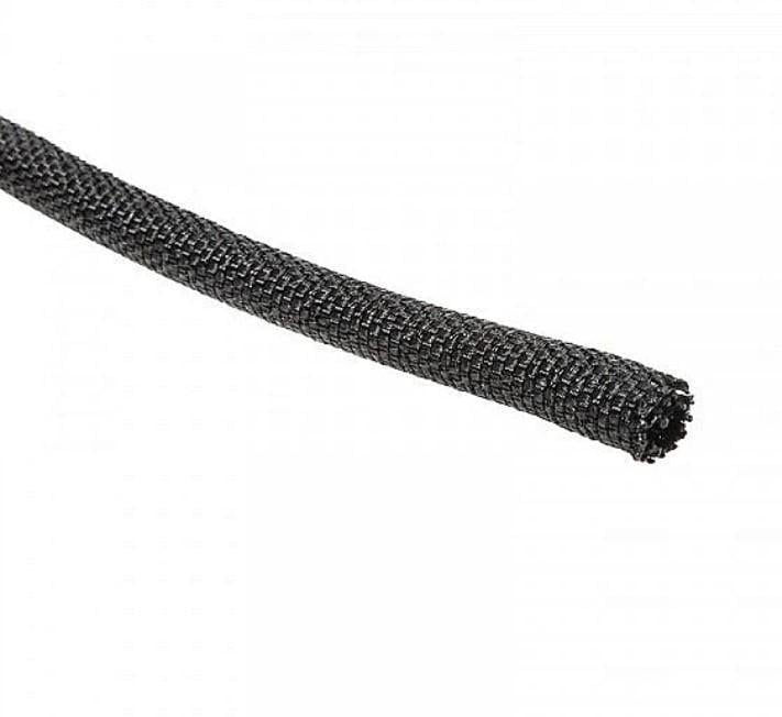 Кабельная оплетка тканевая самозакрывающаяся вращающаяся Techflex F6W0.19BK 1 м ∅4. 8 мм (000022620)