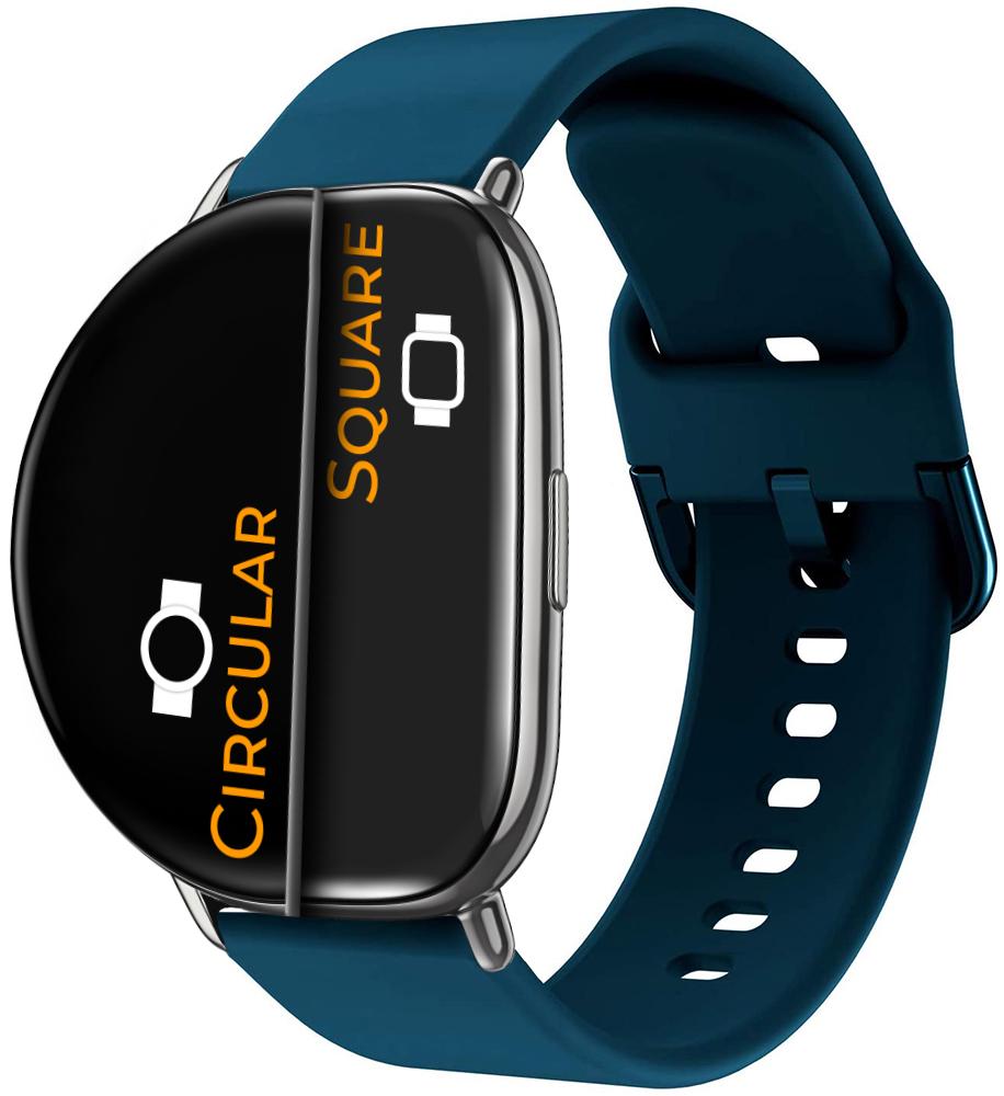 Ремешок Style для ZEPP E Square/Circular Blue (26326-28)