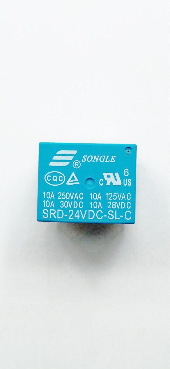 Реле Songle SRD-24VDC-SL-C 10A 24VDC 15,5x12,3x14 (16144) Реле Songle SRD-24VDC-SL-C 10A 24VDC 15,5x12,3x14 (16144)