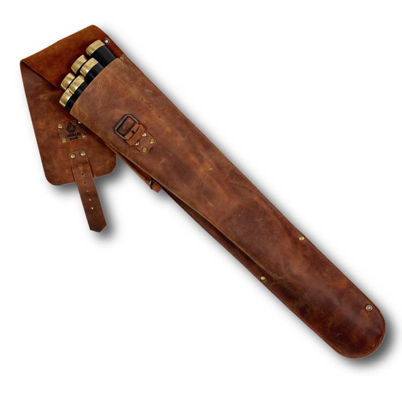 Чехол колчан для шампуров Gorillas BBQ кожаный ручной работы (FR49) - фото 5 Чехол колчан для шампуров Gorillas BBQ кожаный ручной работы (FR49) - фото 5