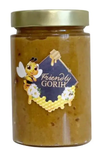 Крем мед Банановый кранч 370 мл/520 г Крем мед Банановый кранч 370 мл/520 г