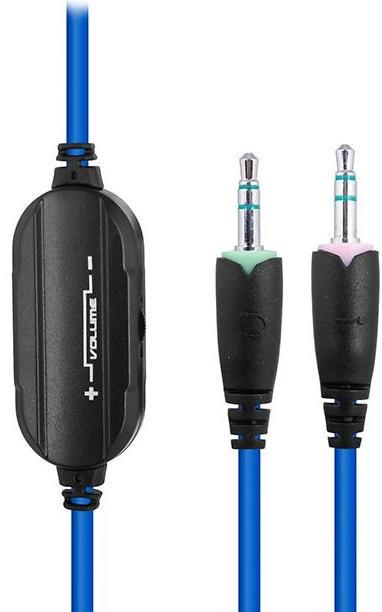 Наушники Gemix X-340 Чорно-синій (7425565) - фото 3 Наушники Gemix X-340 Чорно-синій (7425565) - фото 3