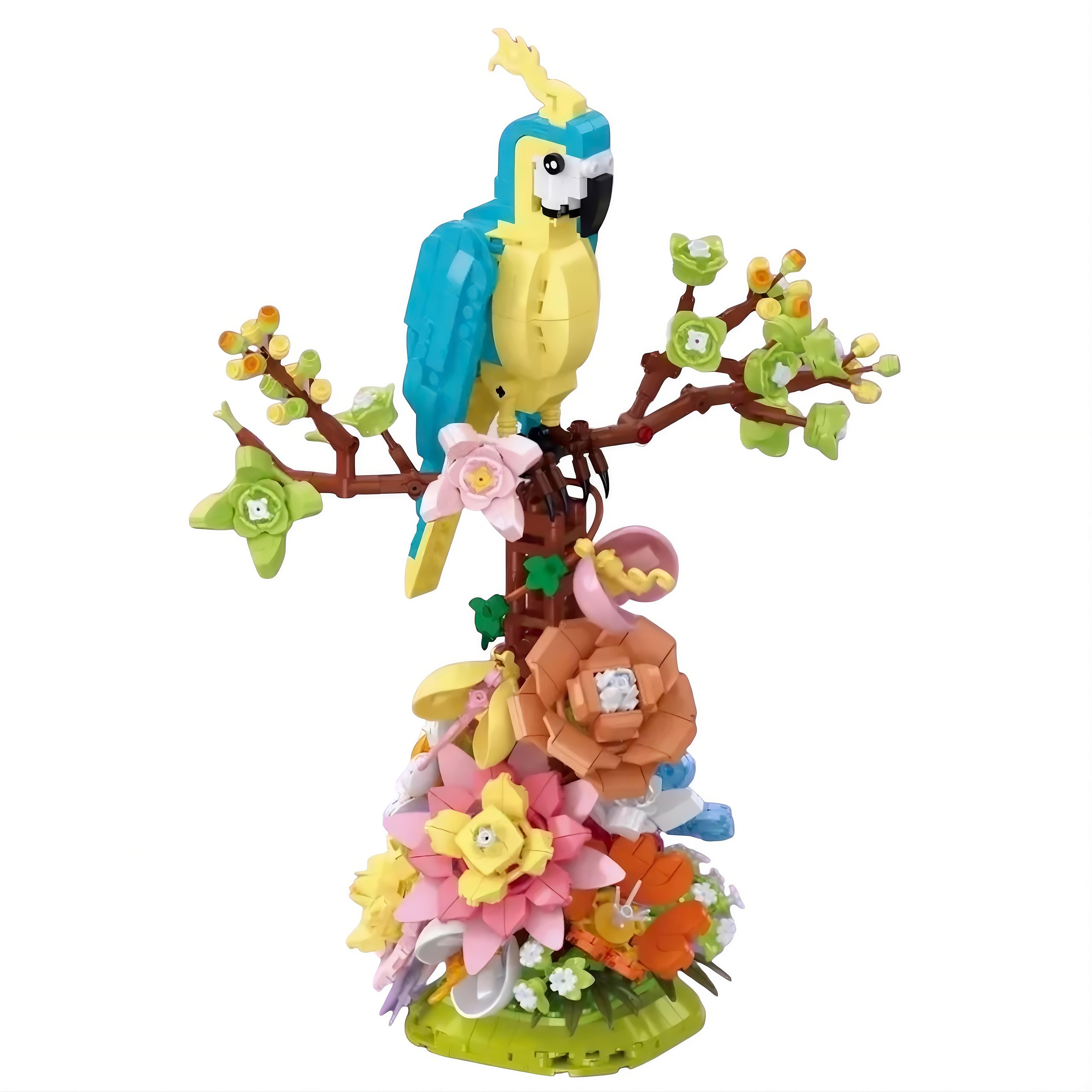 Конструктор декоративный Птичий сад 101-17 3D цветочная композиция с птичками 1162 дет. 38×29 см (33076776) Конструктор декоративный Птичий сад 101-17 3D цветочная композиция с птичками 1162 дет. 38×29 см (33076776)