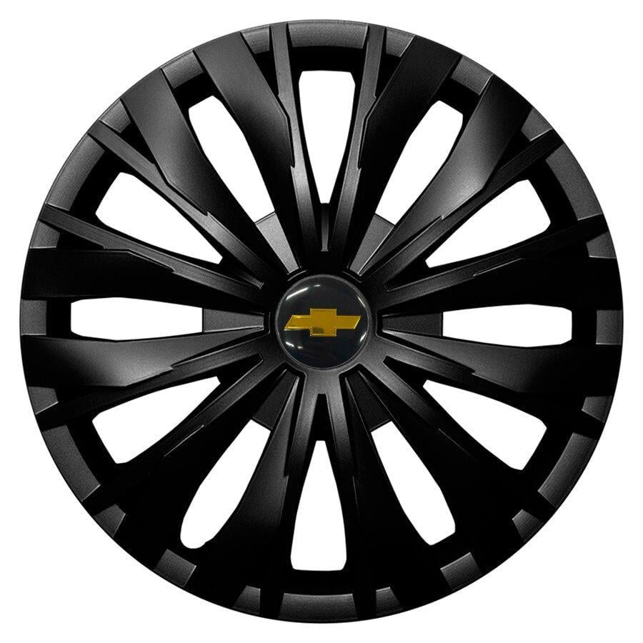 Комплект колпаков JAWOPLAST Optic R14 для Chevrolet 4 шт. Black (28434724)