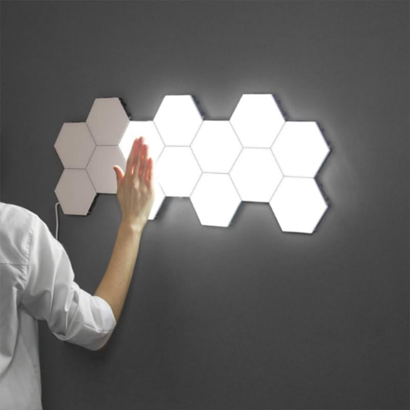 LED світильник модульний Quantum сенсорний на USB з'єднаннях Білий - фото 5 LED світильник модульний Quantum сенсорний на USB з'єднаннях Білий - фото 5