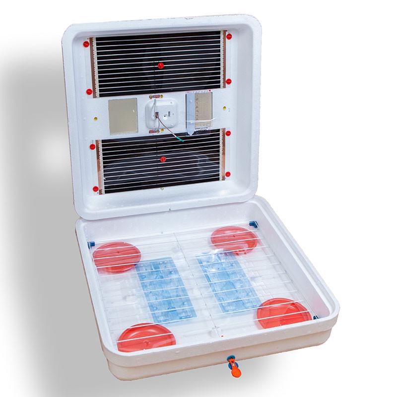 Инкубатор для яиц с механическим переворотом Рябушка Smart 150 с инфракрасным нагревом (3266)