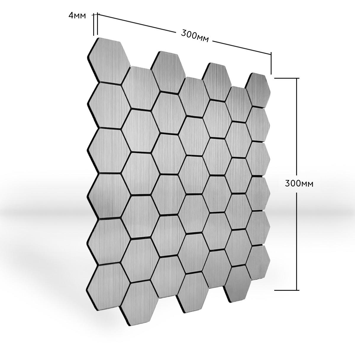 3D панель Мозаика на самоклеющейся основе PET 30х30 см/4 мм (SW-00001663) - фото 4