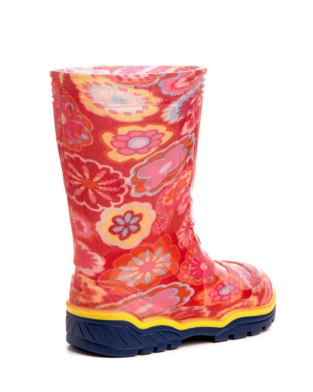 Дитячі гумові чоботи для дівчинки Litma р. 23 Квіточки круглі - фото 3 Дитячі гумові чоботи для дівчинки Litma р. 23 Квіточки круглі - фото 3