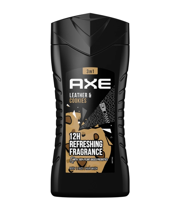 Гель для душу AXE Leather&Cookies 250 мл (22675)