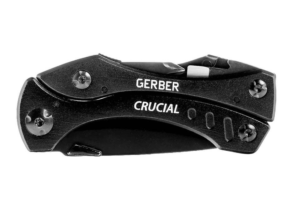 Мультитул Gerber Crucial 8 інструментів Black (31-001518) - фото 4