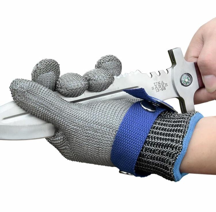 Перчатка кольчужная Anticut glove с нержавеющей стали - фото 8 Перчатка кольчужная Anticut glove с нержавеющей стали - фото 8