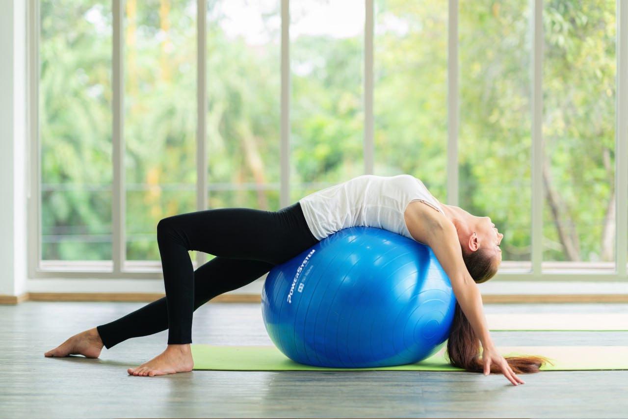 М'яч для фітнесу PS-4012 O65 cm PRO Gymball Blue (A-012056) - фото 8 М'яч для фітнесу PS-4012 O65 cm PRO Gymball Blue (A-012056) - фото 8