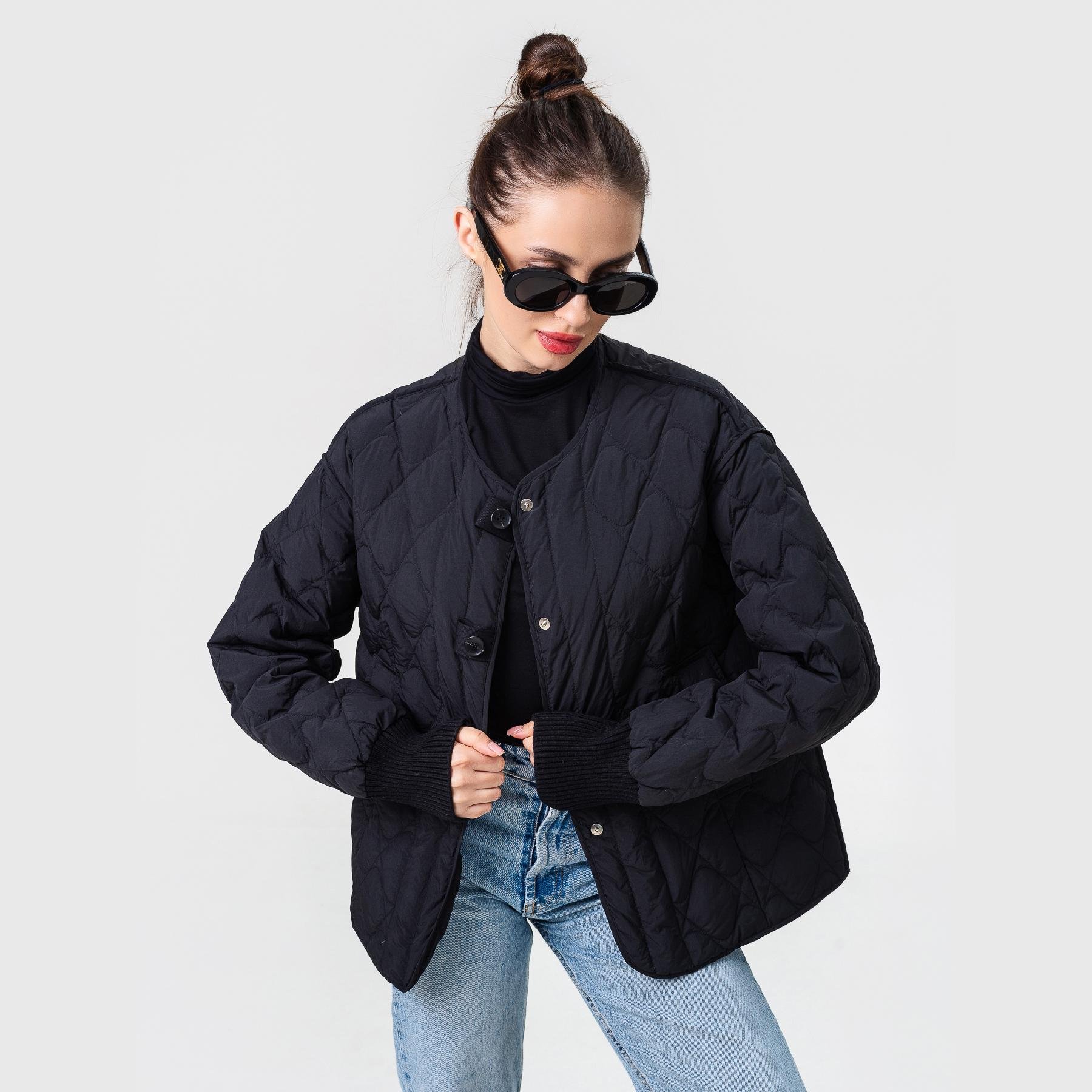 Куртка легка пухова Viva-Wear 6035 L Чорний