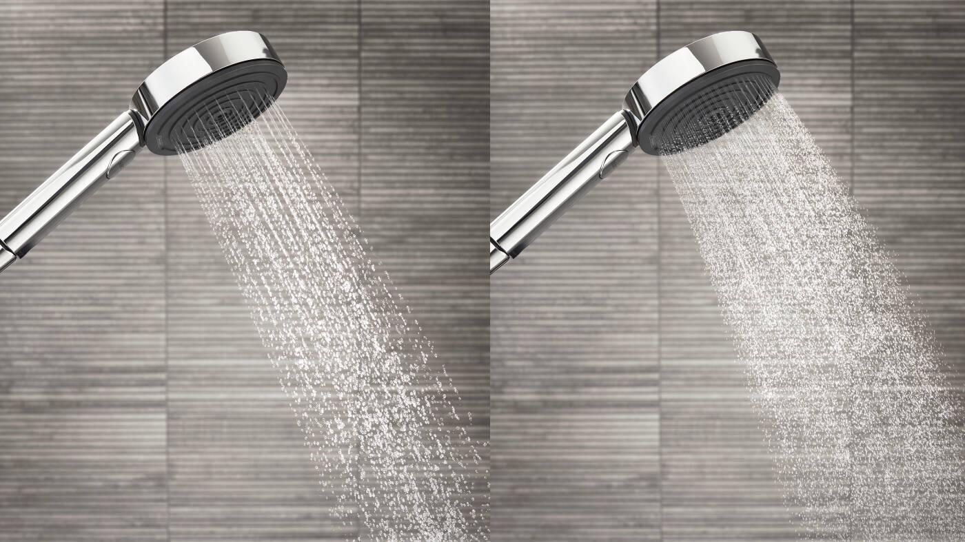 Душевая лейка Hansgrohe PULSIFY 24100000 с кнопкой 105 мм Хром (114605) - фото 5