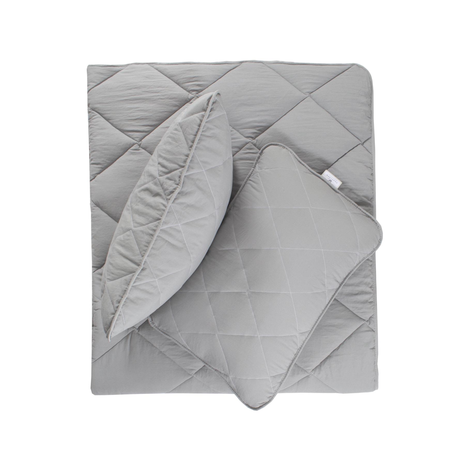 Ковдра з подушками Penelope Colors in Comfort євро Сірий (svt-2000022343480) - фото 8 Ковдра з подушками Penelope Colors in Comfort євро Сірий (svt-2000022343480) - фото 8