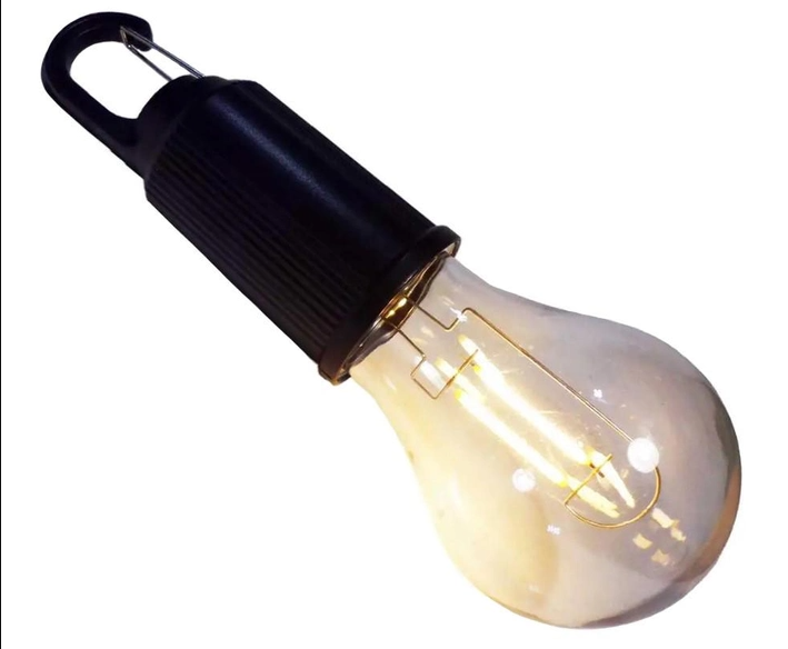 Світильник-лампочка на шнурці UKC Led lamp 15418 від батареї Червоний - фото 3 Світильник-лампочка на шнурці UKC Led lamp 15418 від батареї Червоний - фото 3