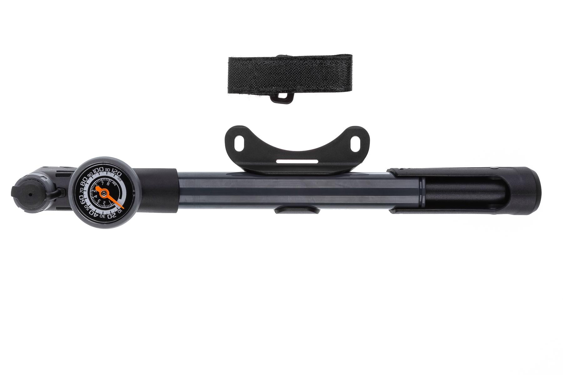 Насос велосипедный Giyo GP-991 компактный пластиковый умный клапан манометр давление 120 psi (GP-991)