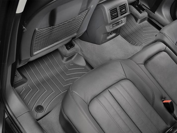 Килимки автомобільні задні лайнери WeatherTech 4411462 Audi Q5/SQ5 2018 Чорний (1185135771)