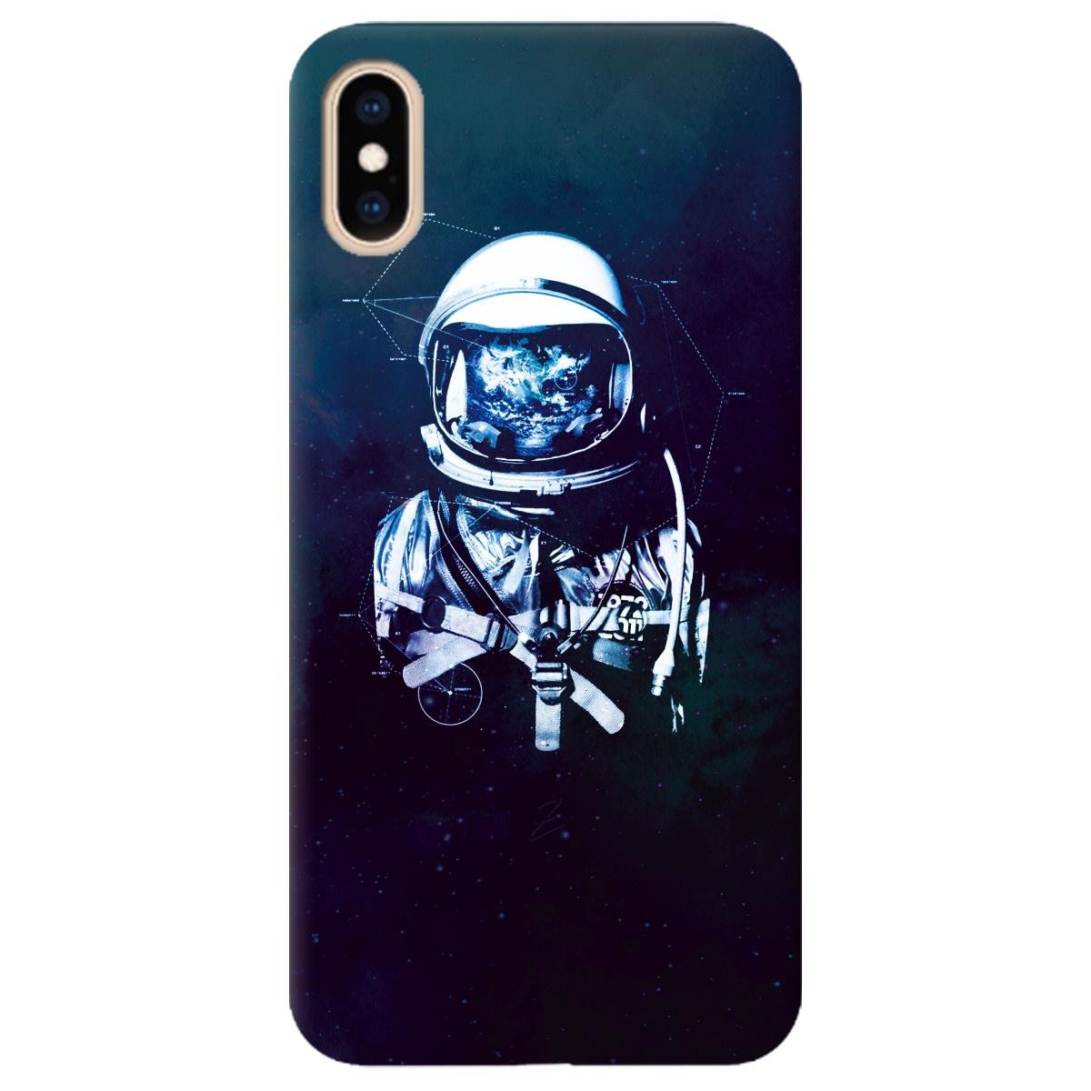 Силиконовый чехол Zorrov для Apple iPhone XS Max - Space (11210040206052204)