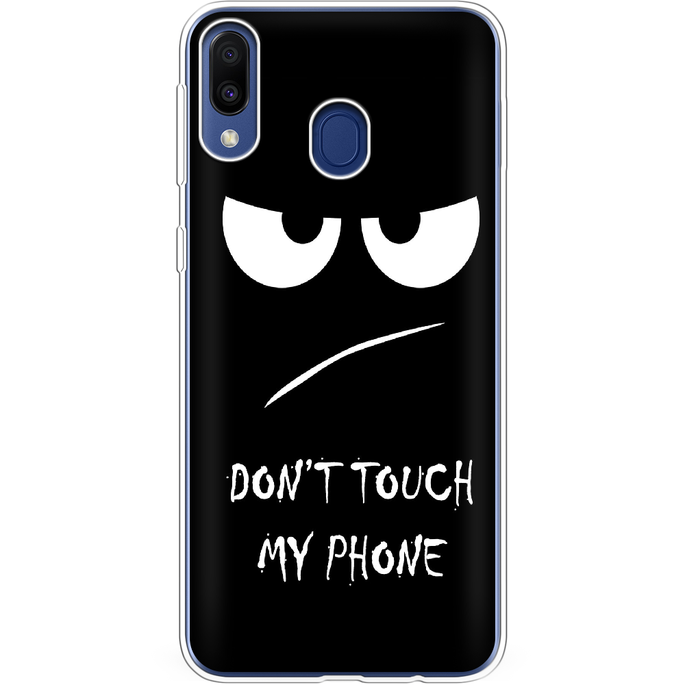 Чохол BoxFace Samsung M205 Galaxy M20 Don't Touch my Phone Прозорий силікон (36205-up535-36205)