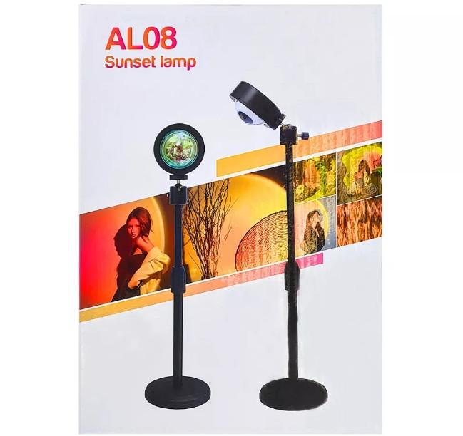 Проекционная RGB лампа-светильник SunSet 20 режимов на штативе - фото 10 Проекционная RGB лампа-светильник SunSet 20 режимов на штативе - фото 10