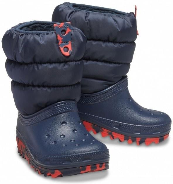 Зимові чоботи Crocs Neo Puff J2/EUR 33-34 Navy (11548466)