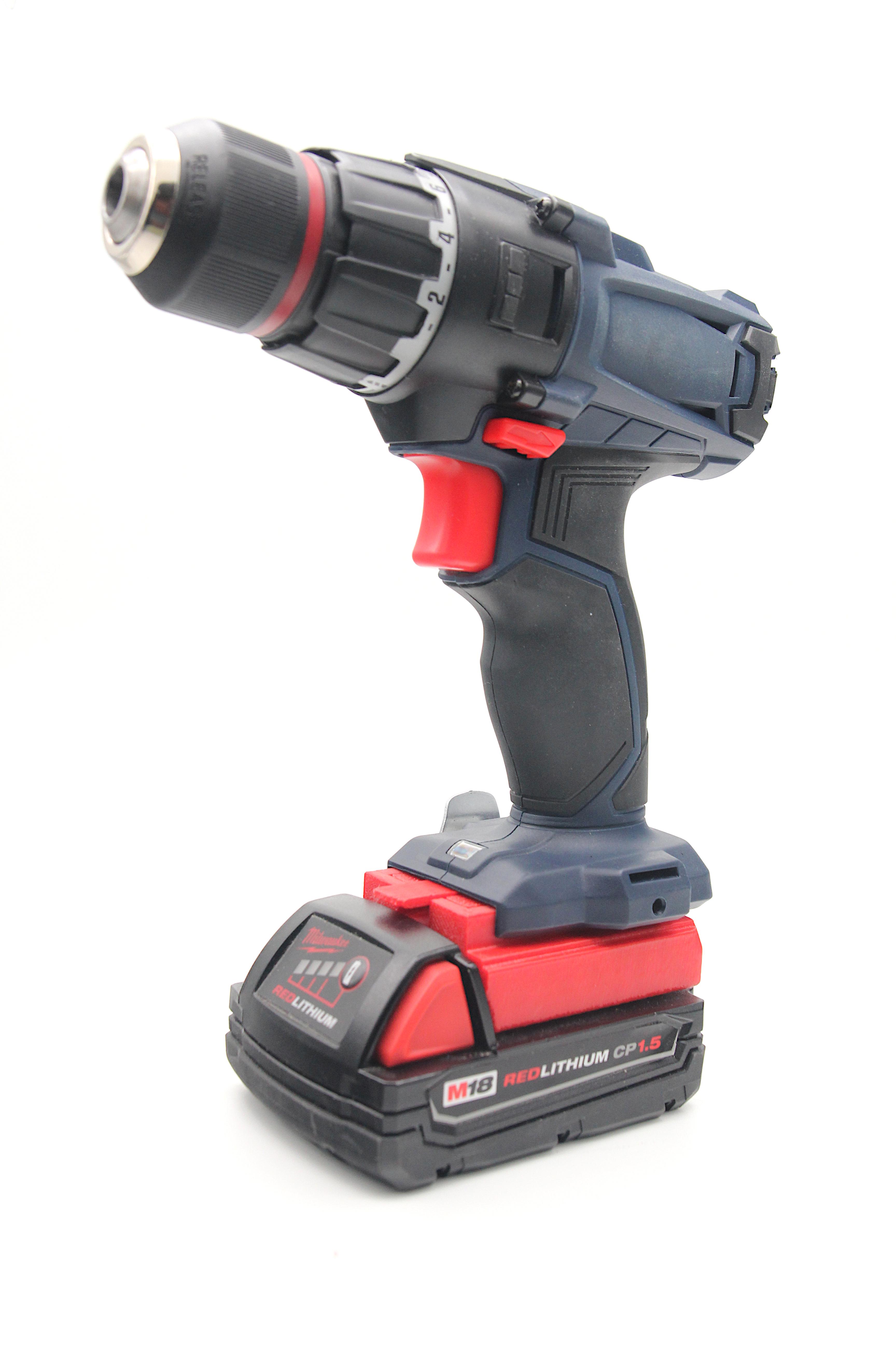 Перехідник з акумулятора Milwaukee на інструмент Einhell (mil-ein) - фото 3 Перехідник з акумулятора Milwaukee на інструмент Einhell (mil-ein) - фото 3