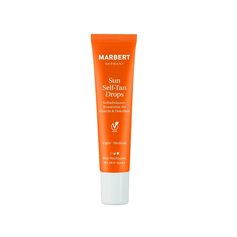 Краплі-концентрат для автозасмаги обличчя та зони декольте Marbert Sun Self-Tan Drops 15 мл (454022)