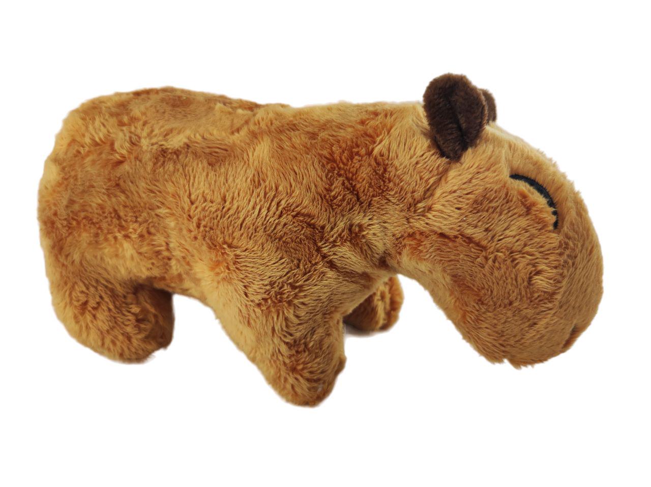 Мягкая игрушка Капибара 22 см Светло-коричневый (149615)