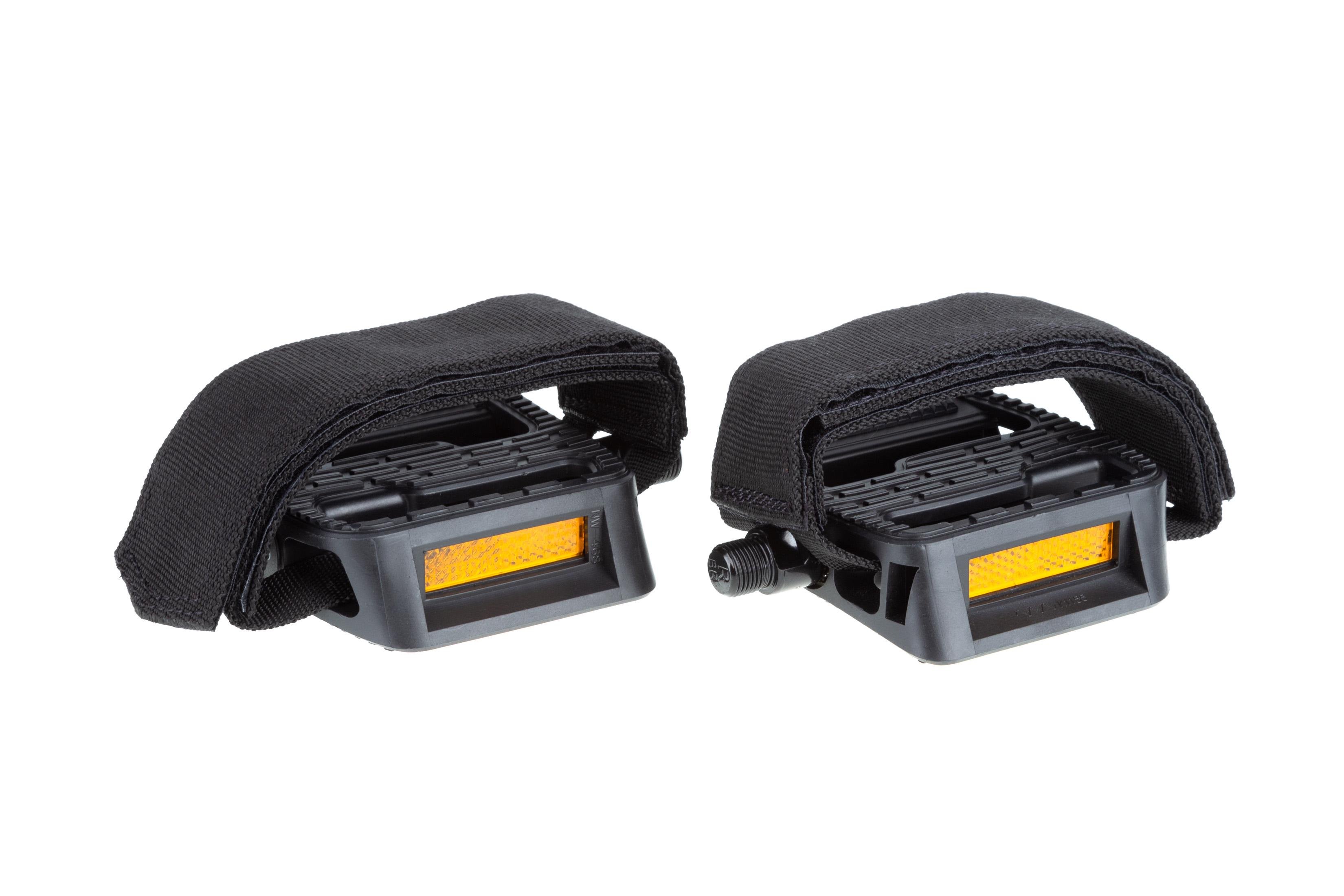 Педали ONRIDE Fixie с ремешками пластик подшипники шариковые 111x97,5 мм Черный - фото 1 Педали ONRIDE Fixie с ремешками пластик подшипники шариковые 111x97,5 мм Черный - фото 1