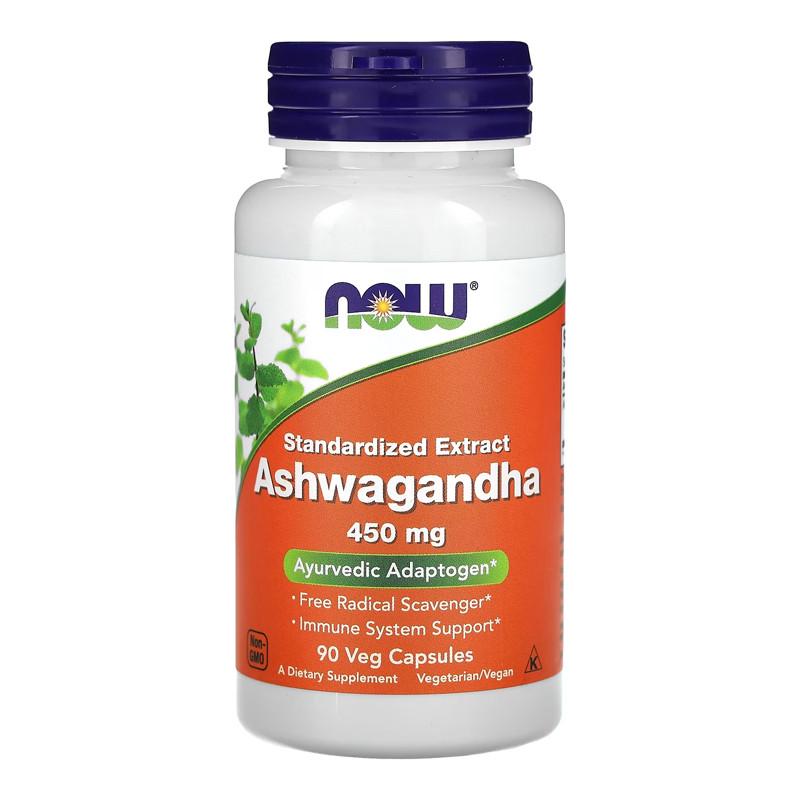 Ашваганда NOW Ashwagandha 450 mg 90 капс. (08196-01)