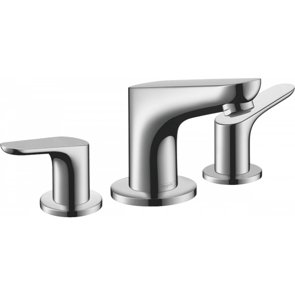 Смеситель для умывальника Hansgrohe Focus 31937000 на три отверстия Хром (148886)