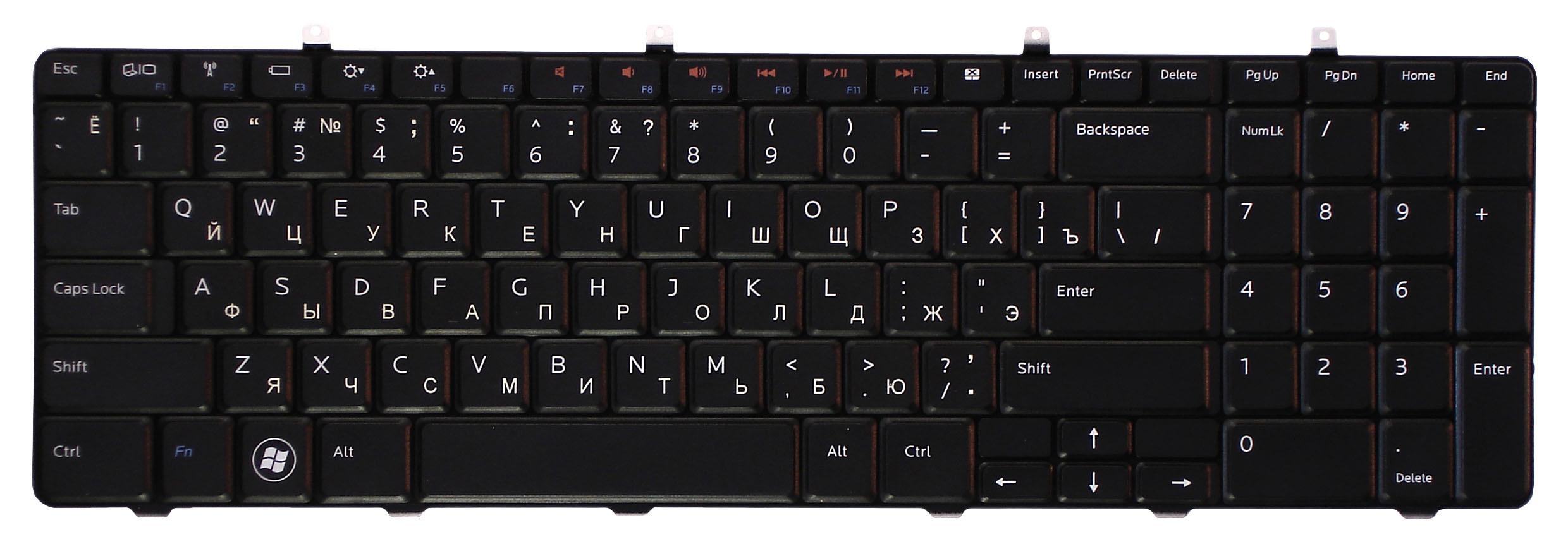 Клавиатура для ноутбука Dell Inspiron 1764 Black
