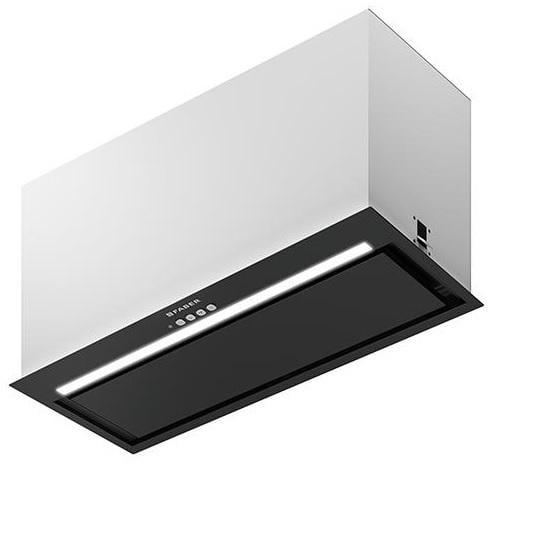 Вытяжка встроенная Faber Inka Lux Evo Bk Matt A70 70 см 1119 м³/ч Черный матовый (305.0665.356)